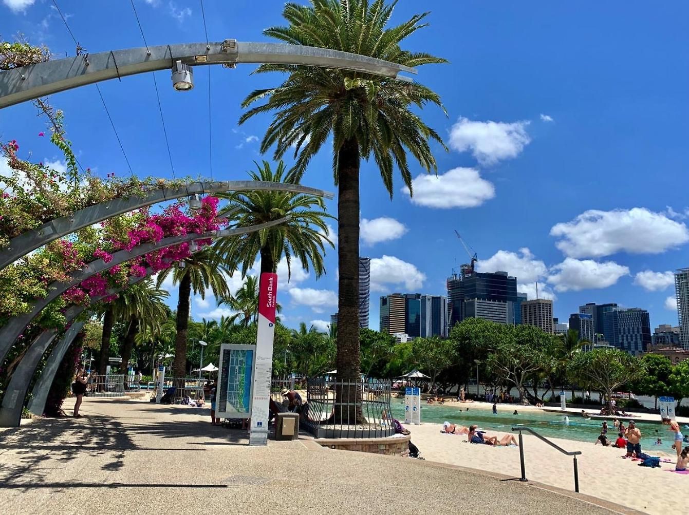 South Bank Sleek - 1bed-1bath-1car-balcony Apartment Brisbane