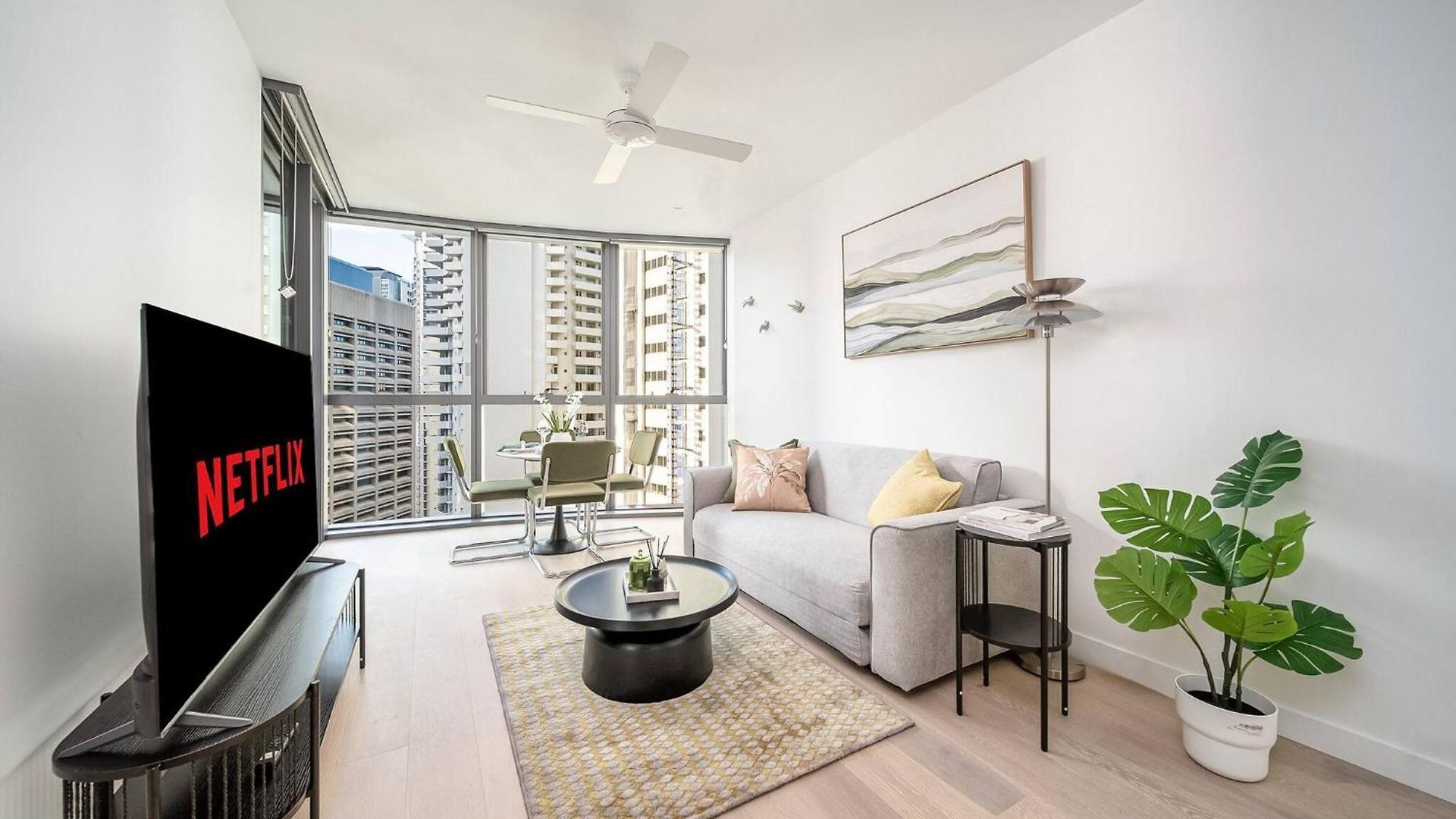 1bd With Sofa Bed In Queen's Wharf - Level 17 With View Apartment Brisbane