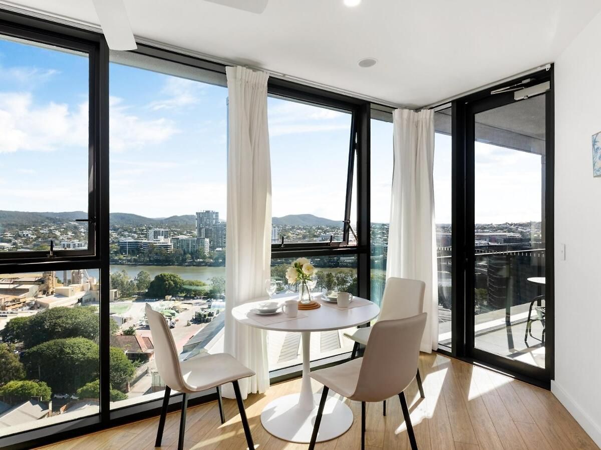 Floor To Ceiling River& Mountain View Location