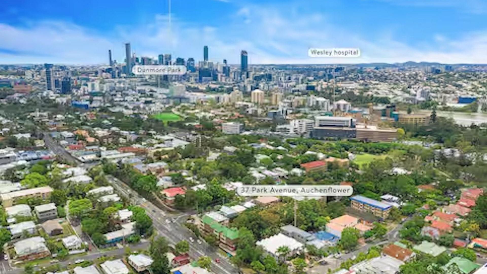 Apartment Park Avenue Terrace 1br, 4km To Cbd, Wifi, Park Brisbane
