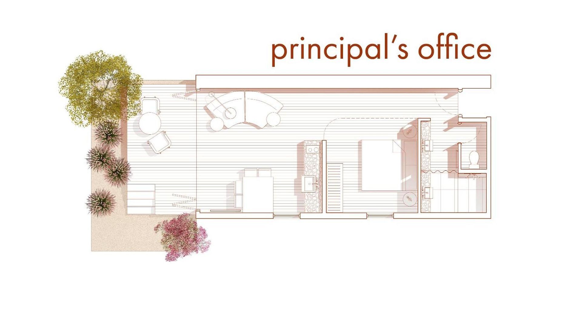 Miss Midgley's - Principals Office 1 King Bed