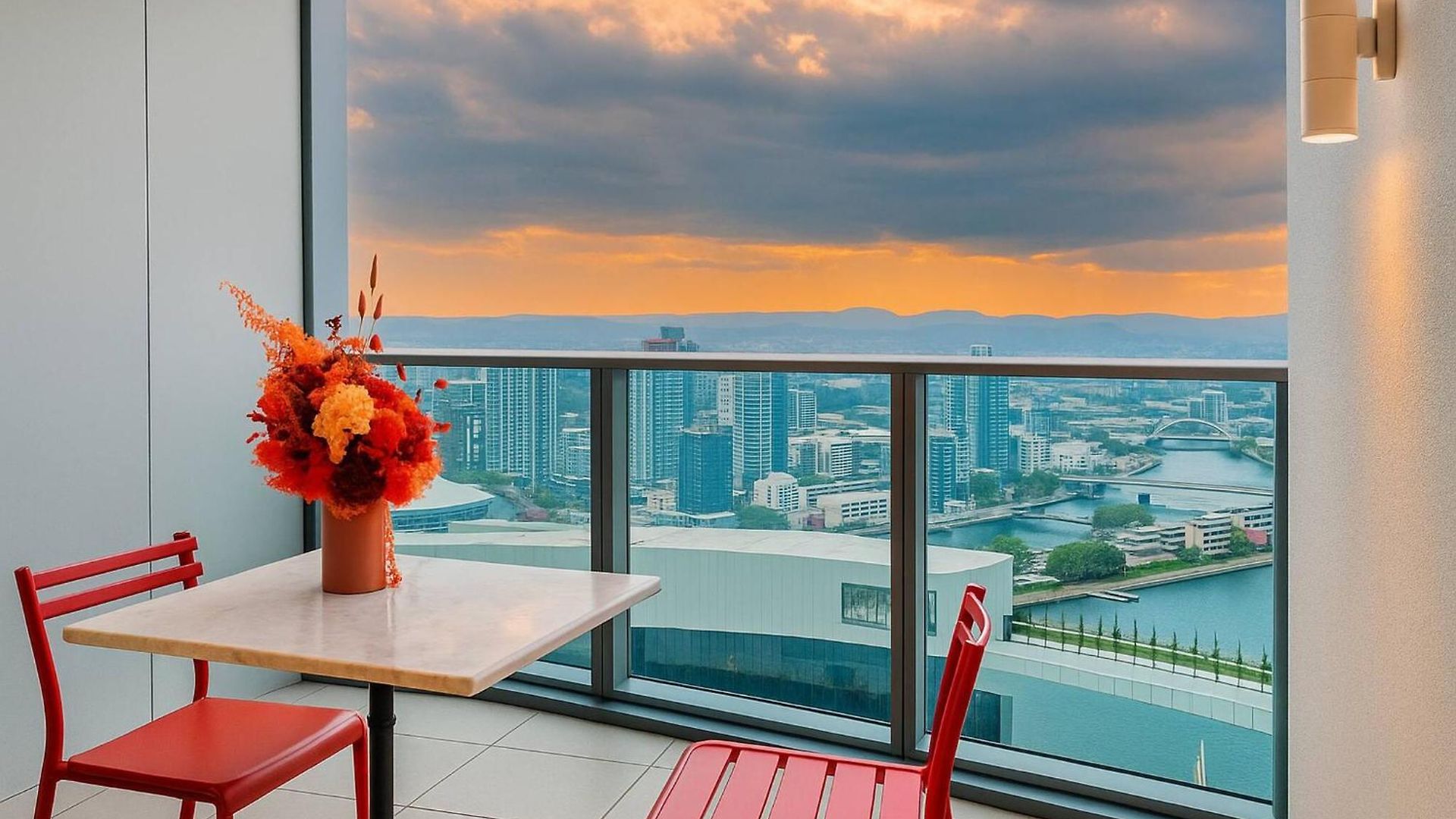 2bedroom Gleaming Riverfront - View Free Carpark Apartment Brisbane