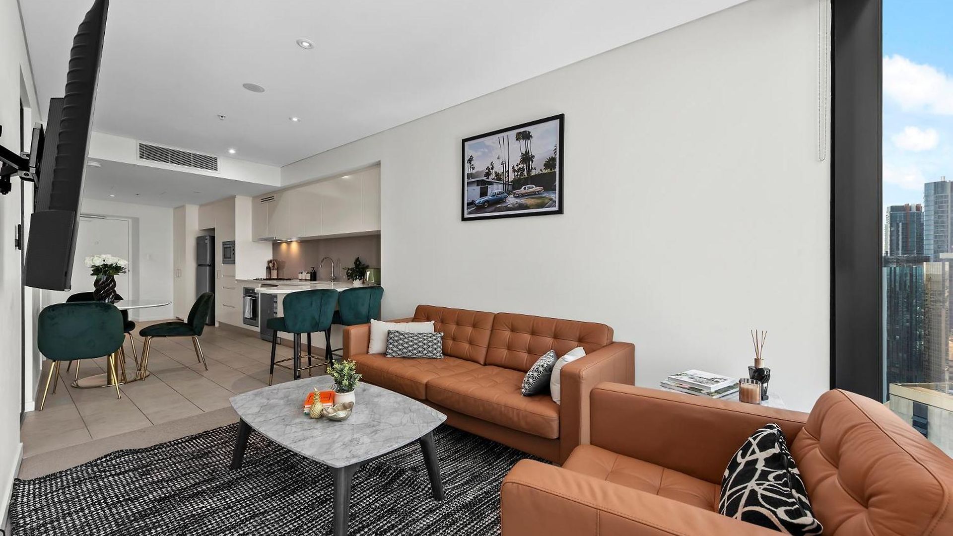Sky - Cbd 2br With Stunning Views, Pool And Gym Apartment