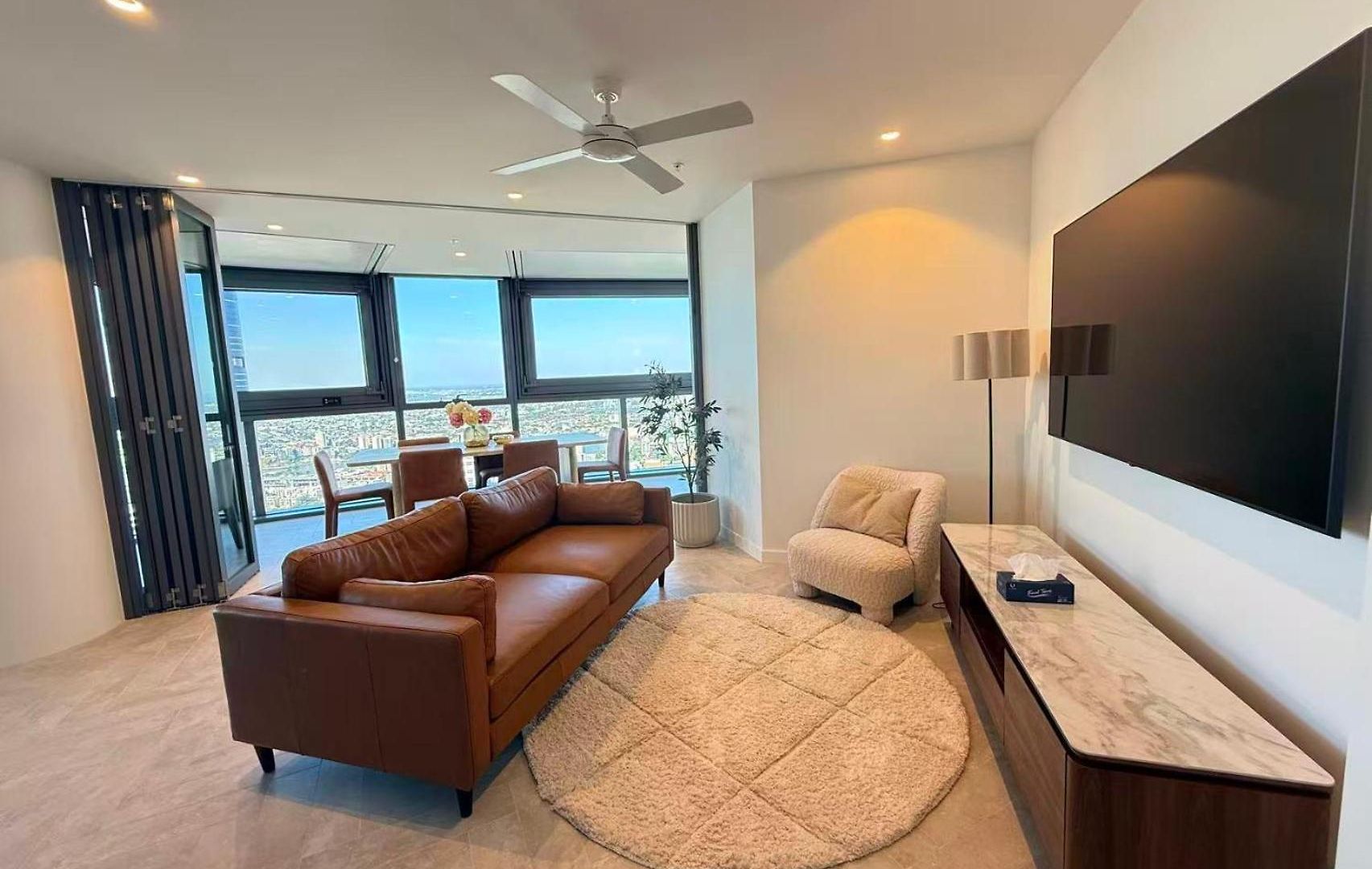 Brisbane Cbd 50F 270 Degree Skyview 3 Bedroom Apartment Incl 1 Carspace * Brisbane