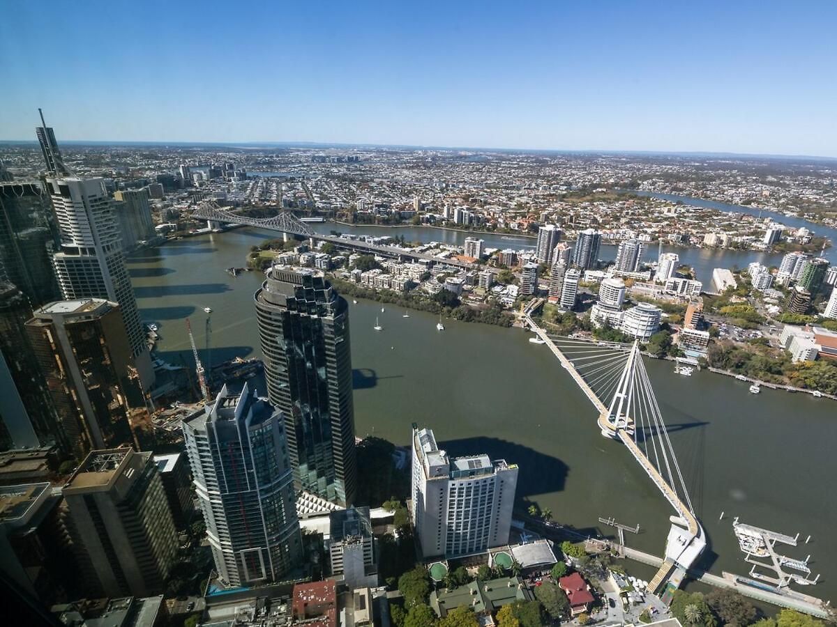 Sky-high Landmark River & Bay View 2br Cbd Free Parking Brisbane