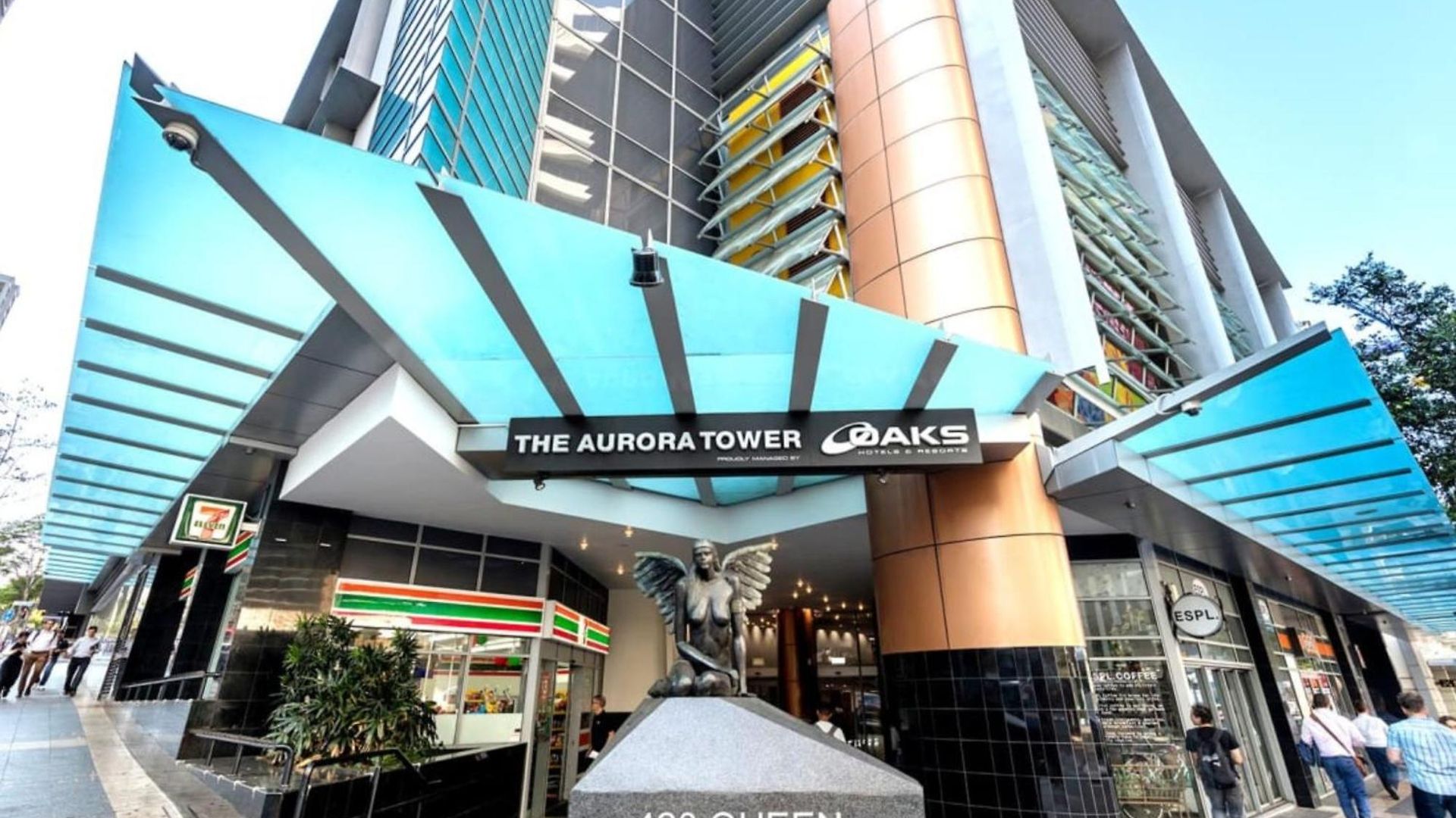 Cityscape At Aurora Tower Apartment Brisbane