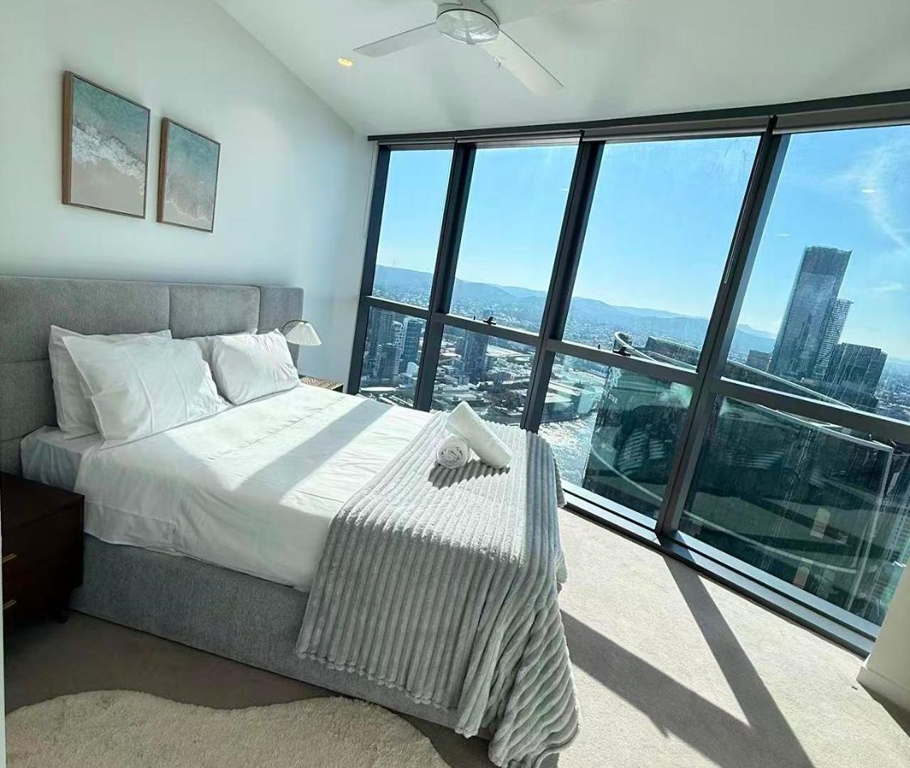 Brisbane Cbd 50F 270 Degree Skyview 3 Bedroom Apartment Incl 1 Carspace