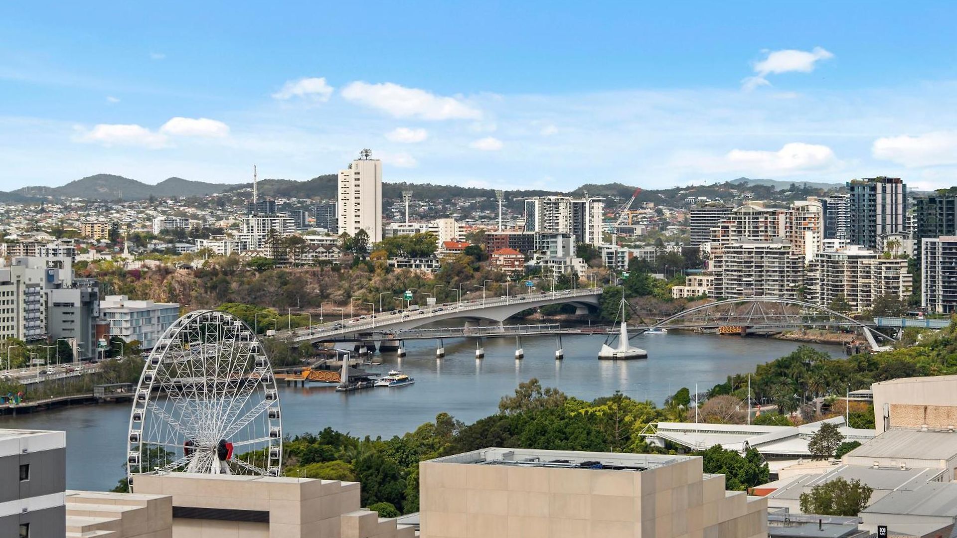 Apartment Stunning & River Views With Parking & Pool Brisbane