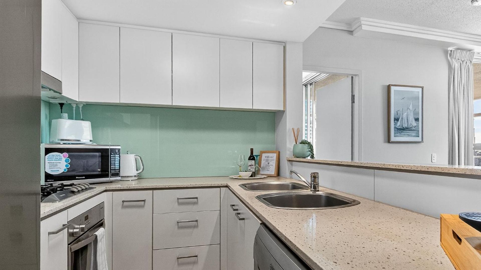 Coastal Escape With River Views In Casino Towers *