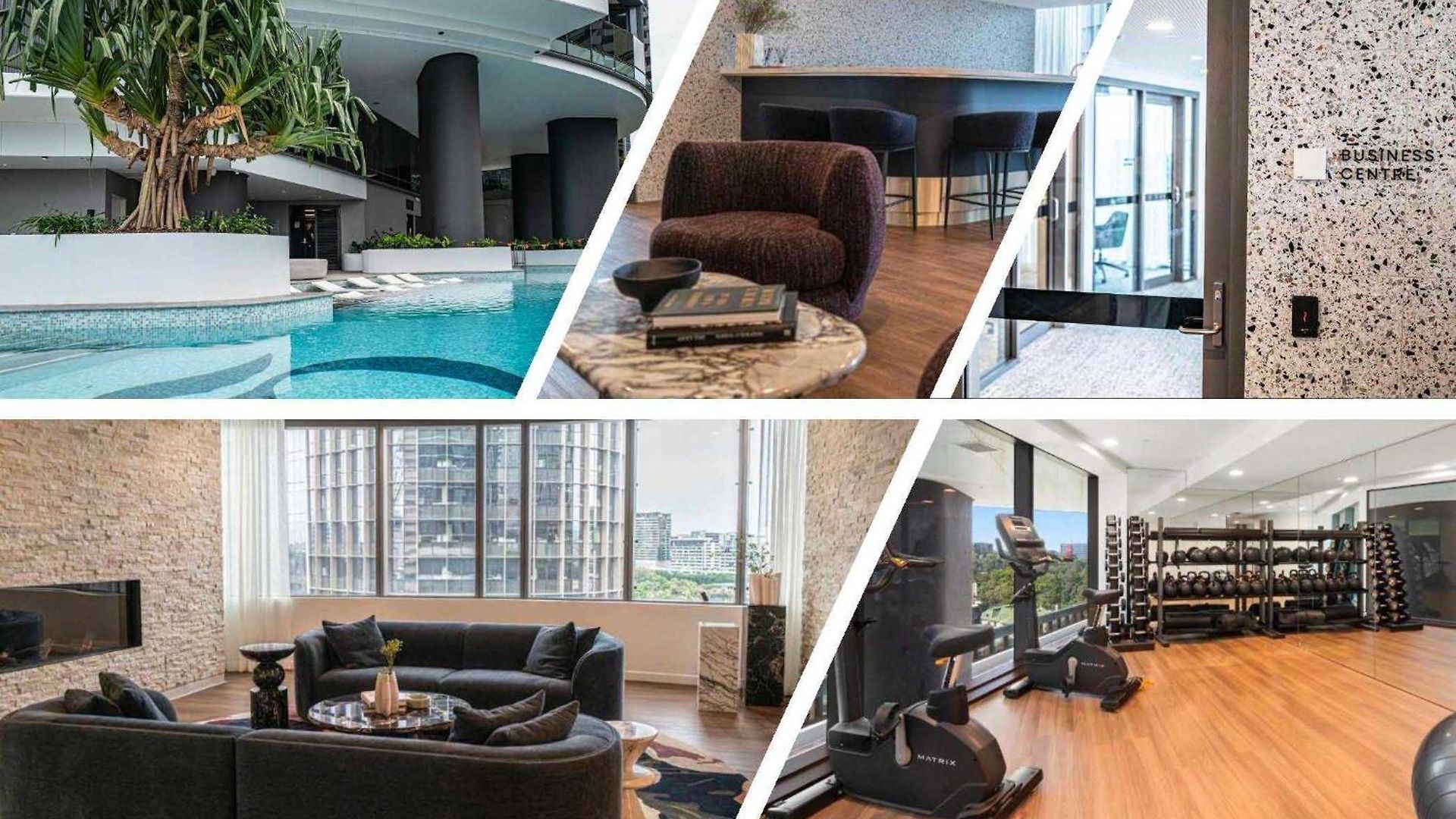 Your Qw Escape - Pool Gym & Stunning Sky View Apartment