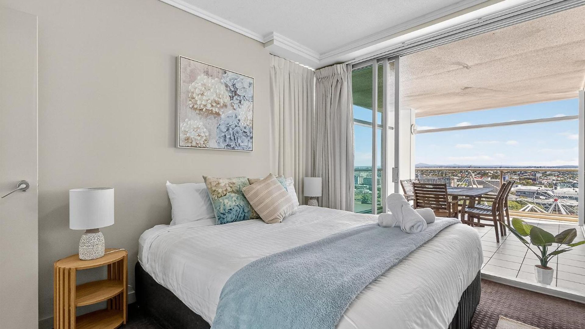Coastal Escape With River Views In Casino Towers Apartment