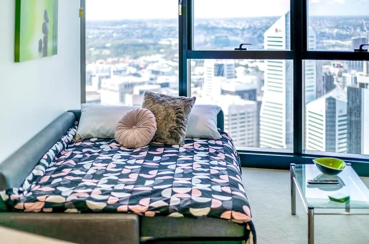 Apartment Lvl 59 Skytower Amazing Views Cbd Wifi Carpark By Stylish Brisbane