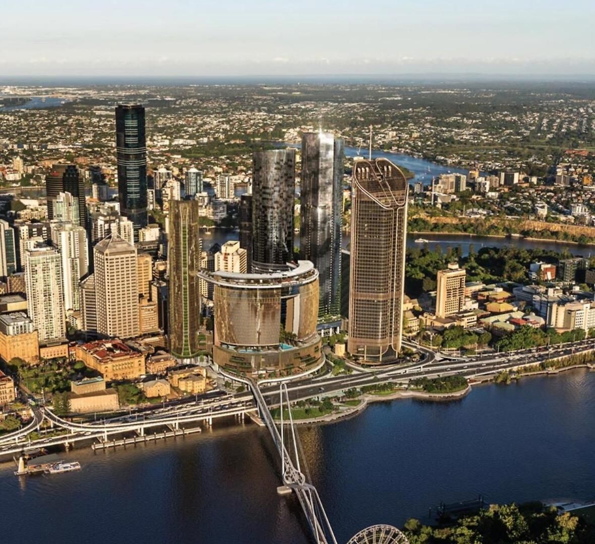 Apartment Luxury Waterview 2b2b Wt High Floor In Qw Brisbane