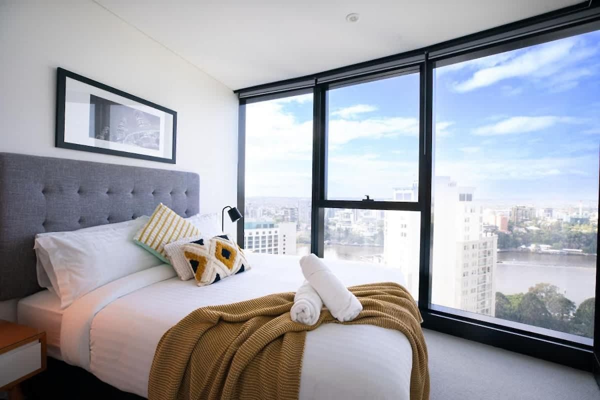 Apartment Lvl30 Garden/river Views Balcony By Stylish Brisbane