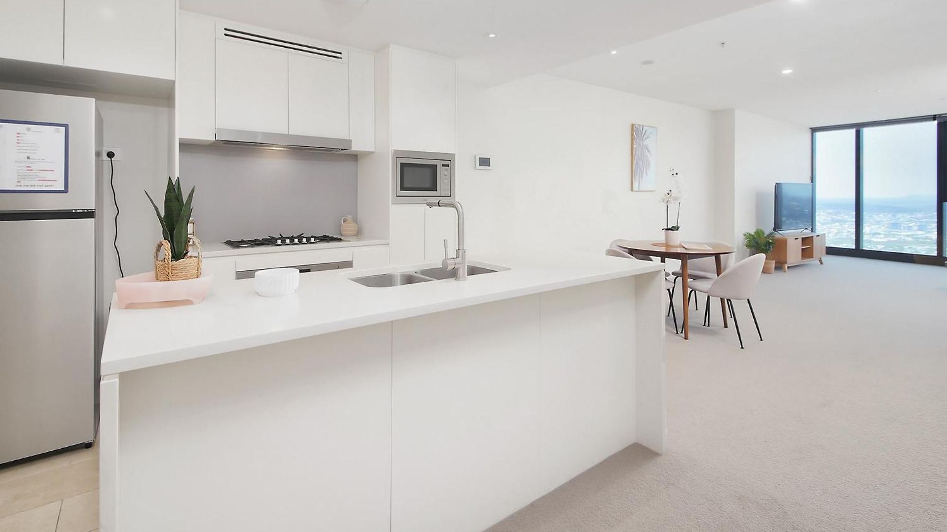 Apartment Skyline View High Floor 2br With Sofa Bed And Free Parking
