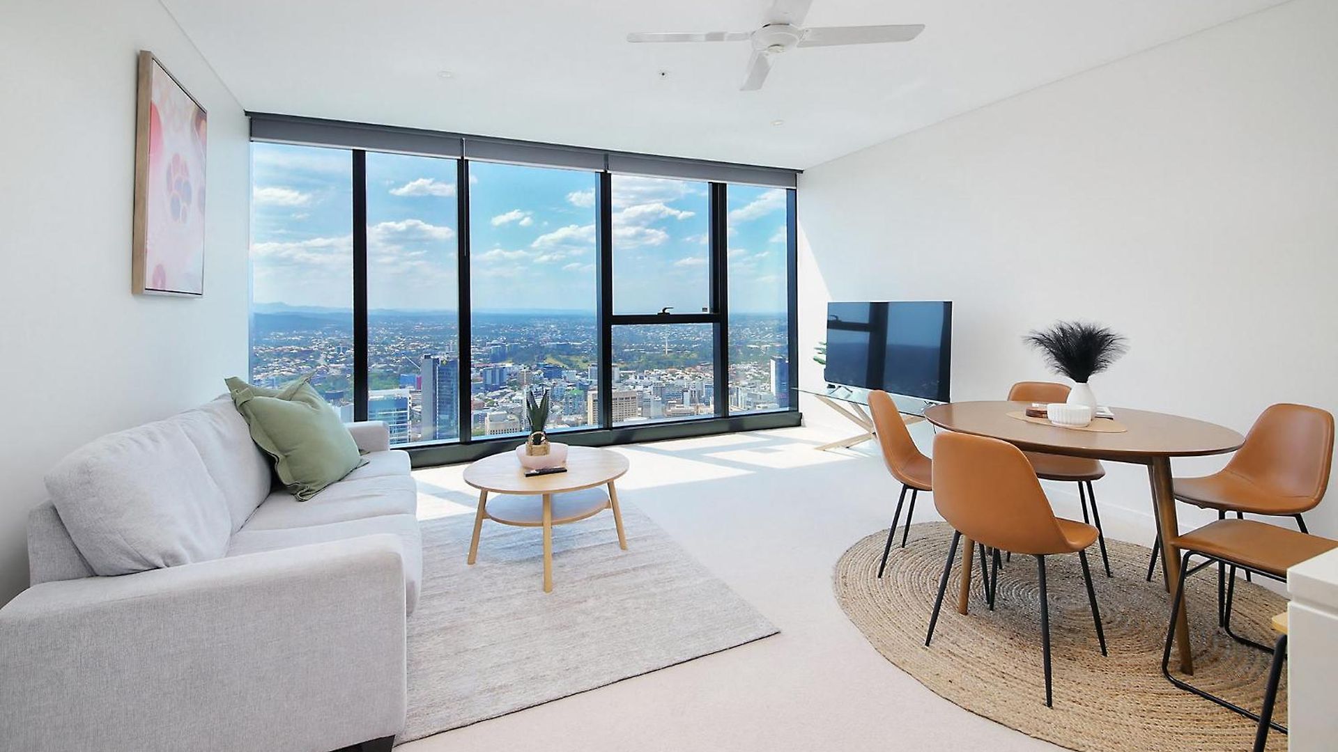 Panoramic 3-bedroom Skyscape With Free Parking * Brisbane