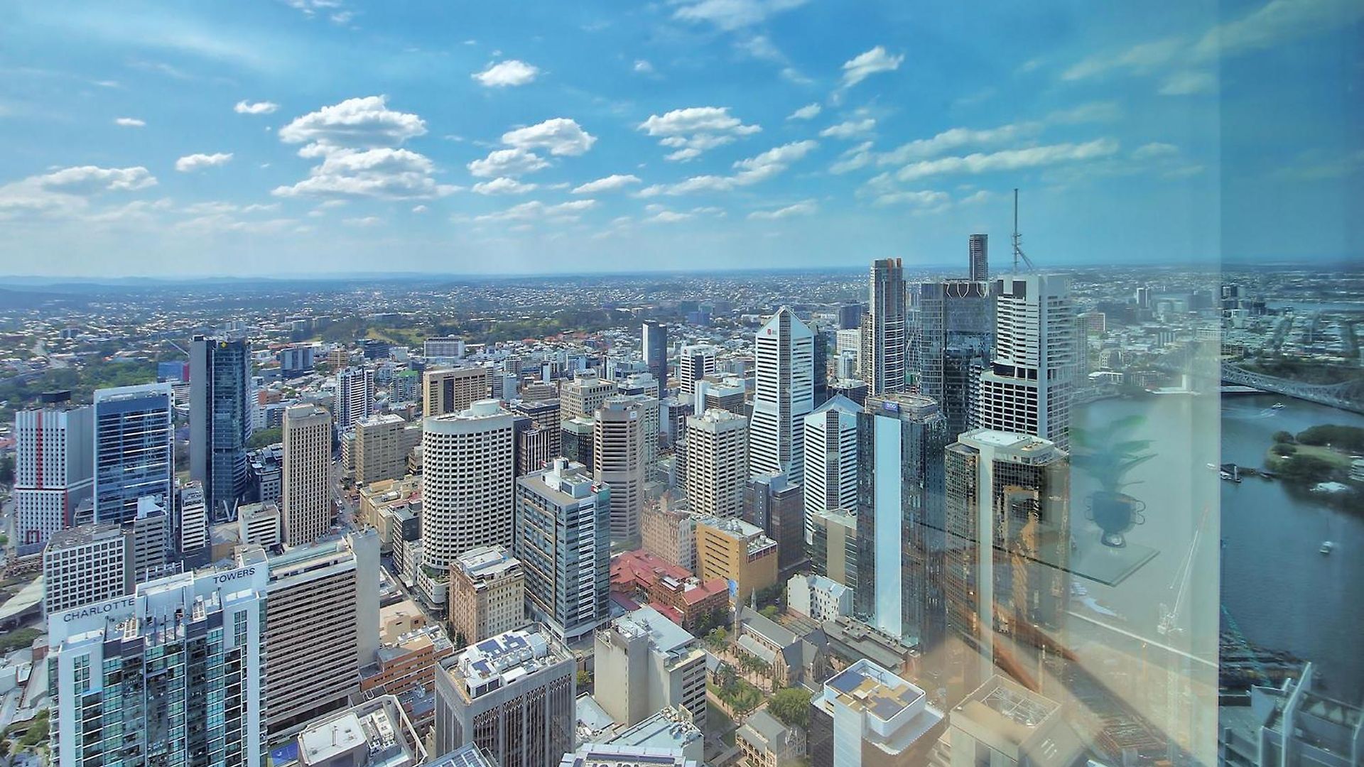 Panoramic 3-bedroom Skyscape With Free Parking Apartment Brisbane