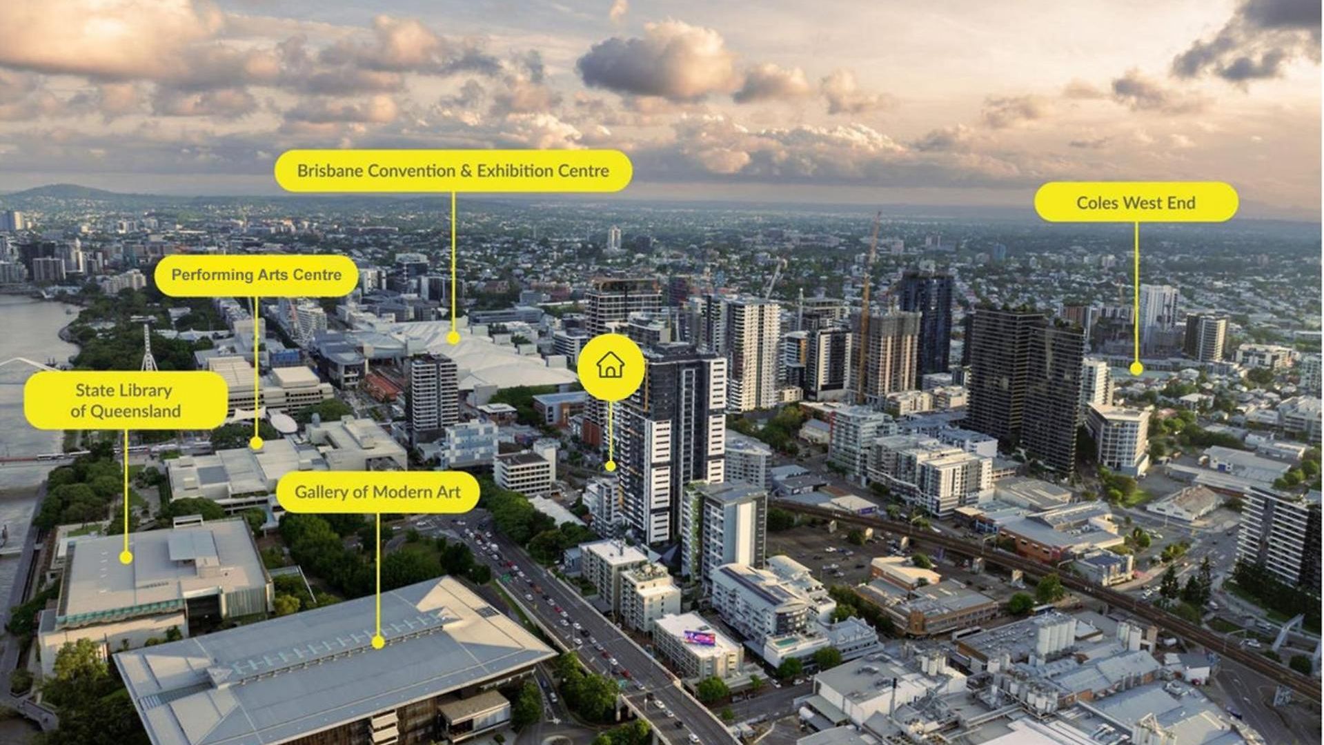 Spacious 2 Bedroom In Apartment Brisbane