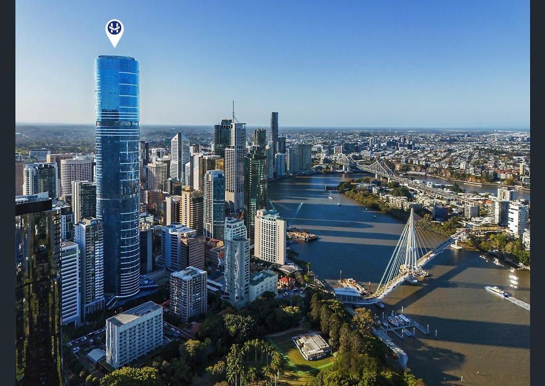 A Gallery In The Sky! Balcony, Pool And Parking At Skytower Level 33 Views In Brisbane! Brisbane