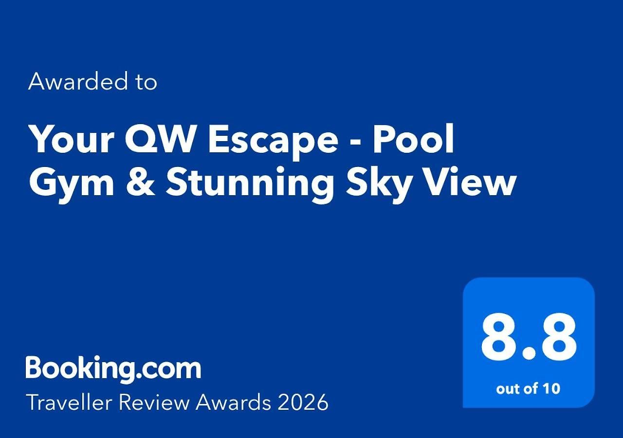 Your Qw Escape - Pool Gym & Stunning Sky View Brisbane