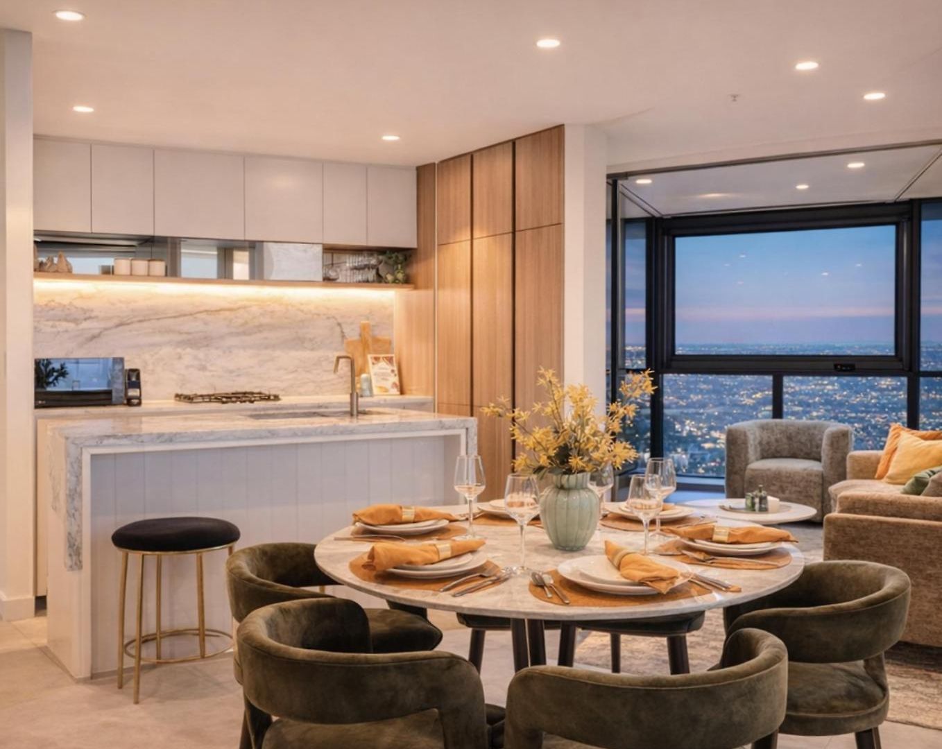 Apartment 2bed Luxe Queens Wharf - Carpark And View