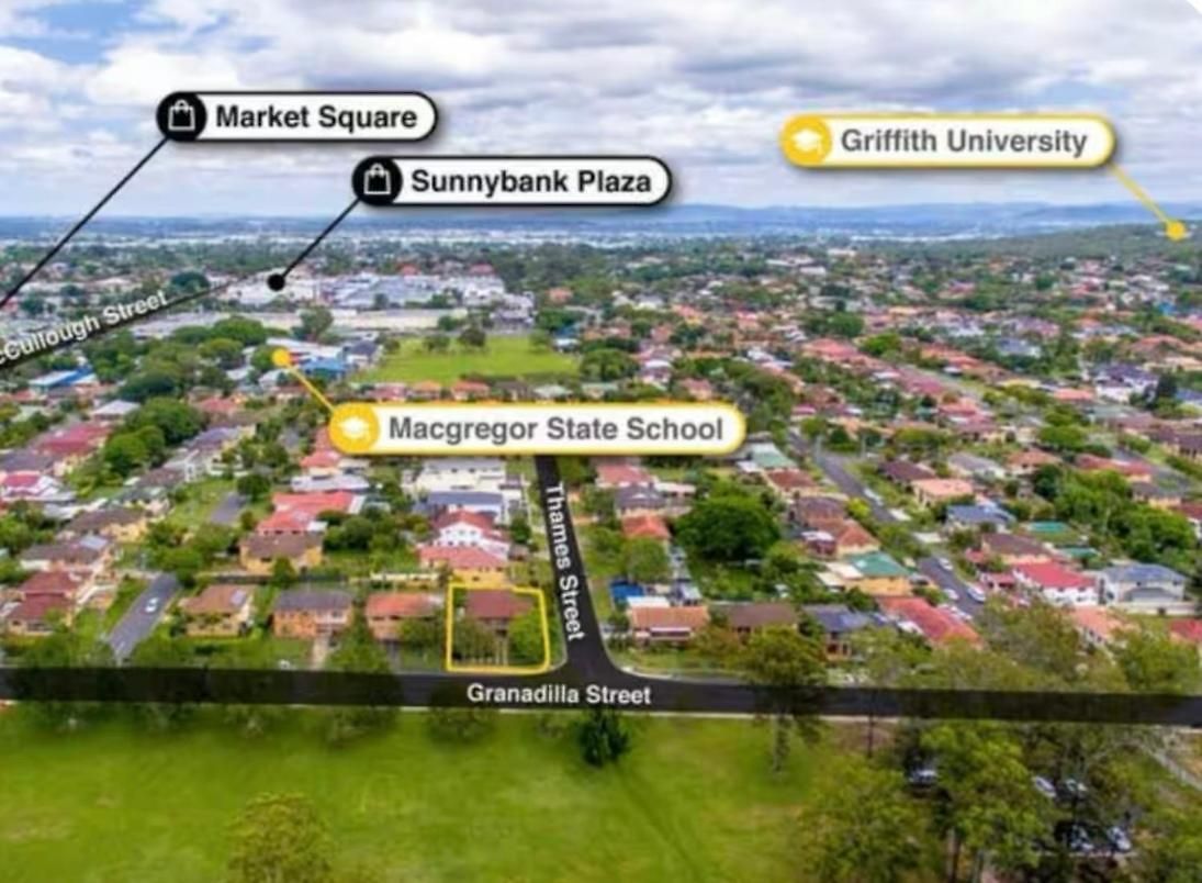 Granadilla St 超大间2张床走路到公交站商场g2 * Brisbane
