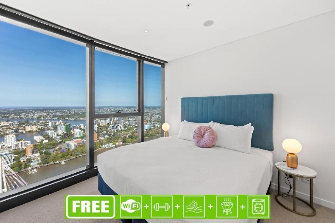 Apartment Luxury 2bedroom Sky High With Panoramic View Brisbane