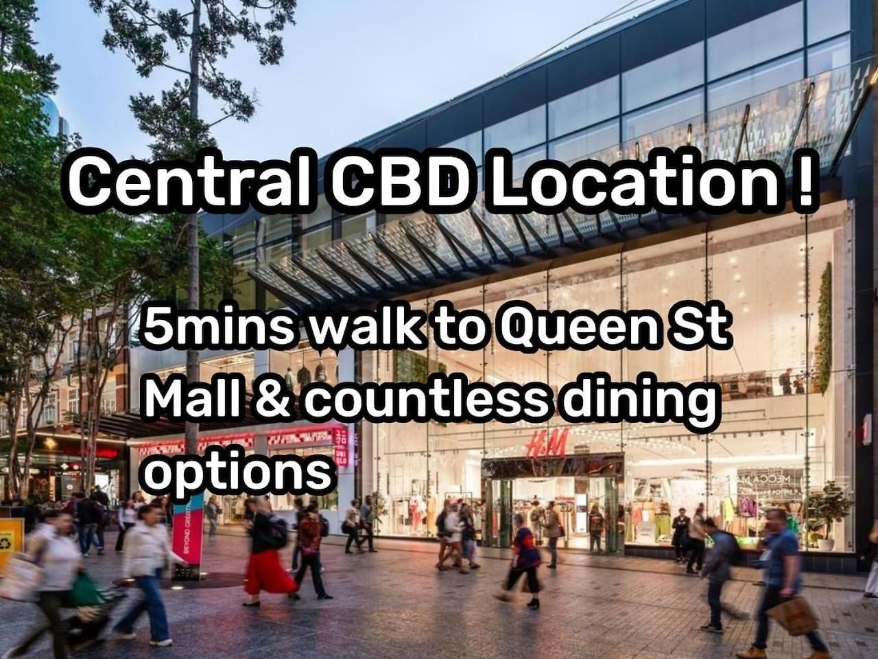 Apartment Prime Cbd Walk To Queen St Mall 1 Parking *