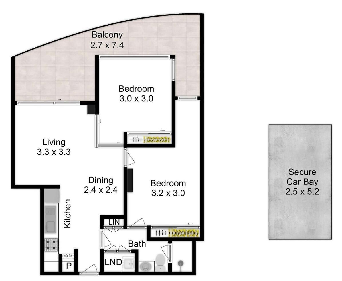 Direct Story Bridge Views - Sleeps 6 - Parking - * Brisbane