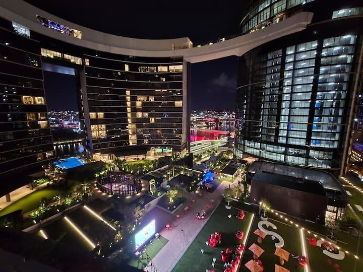 Tokyo Calm Elegant Cbd Escape At Queen's Wharf Apartment