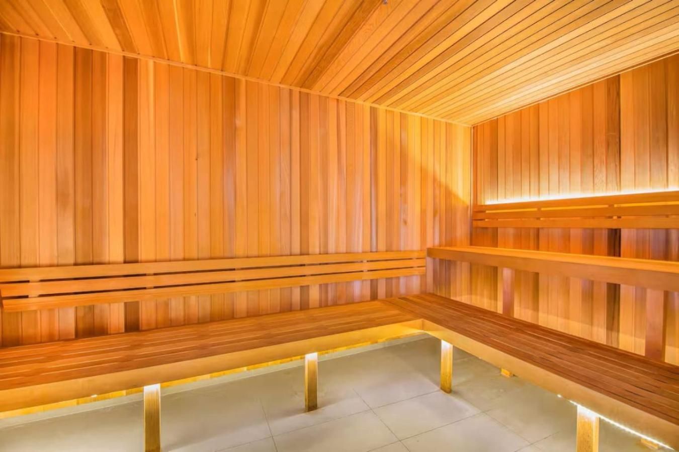 Apartment Zen Cozy 1 Bedroom With 2 Beds Pool Gym Sauna