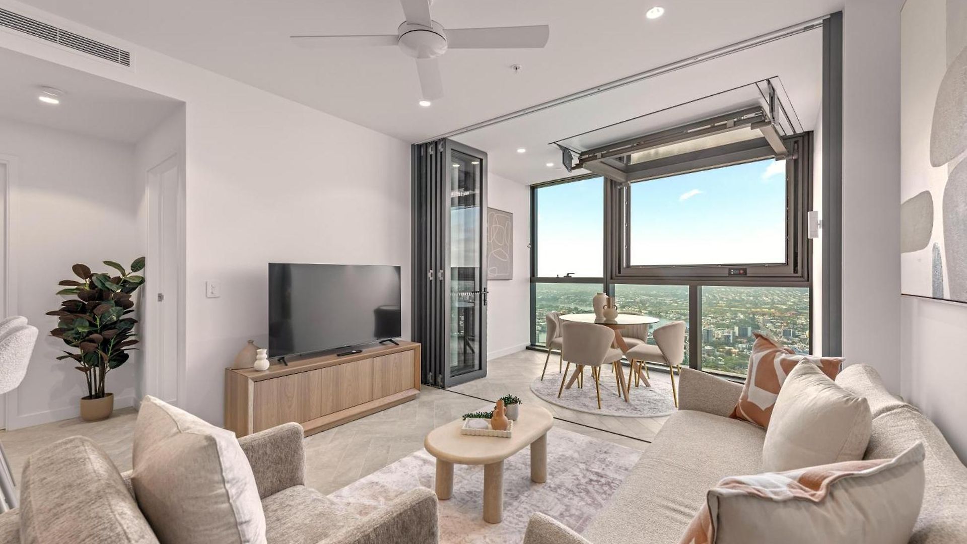 Queens Wharf 1br Skyline With Free Parking Apartment *