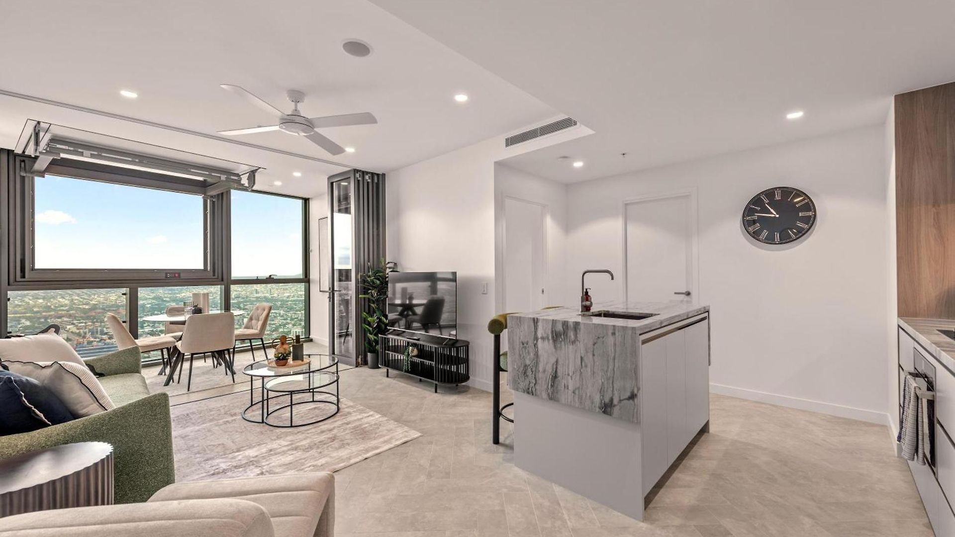 Queen's Wharf 1br View With Free Parking Apartment