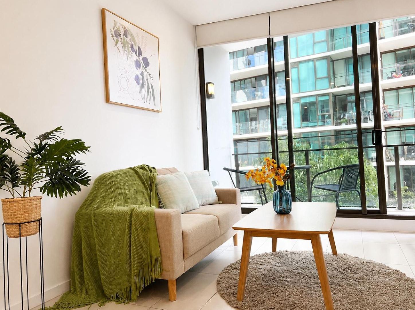 Modern 1-bdr W/ Free Car Park&fantastic Pool