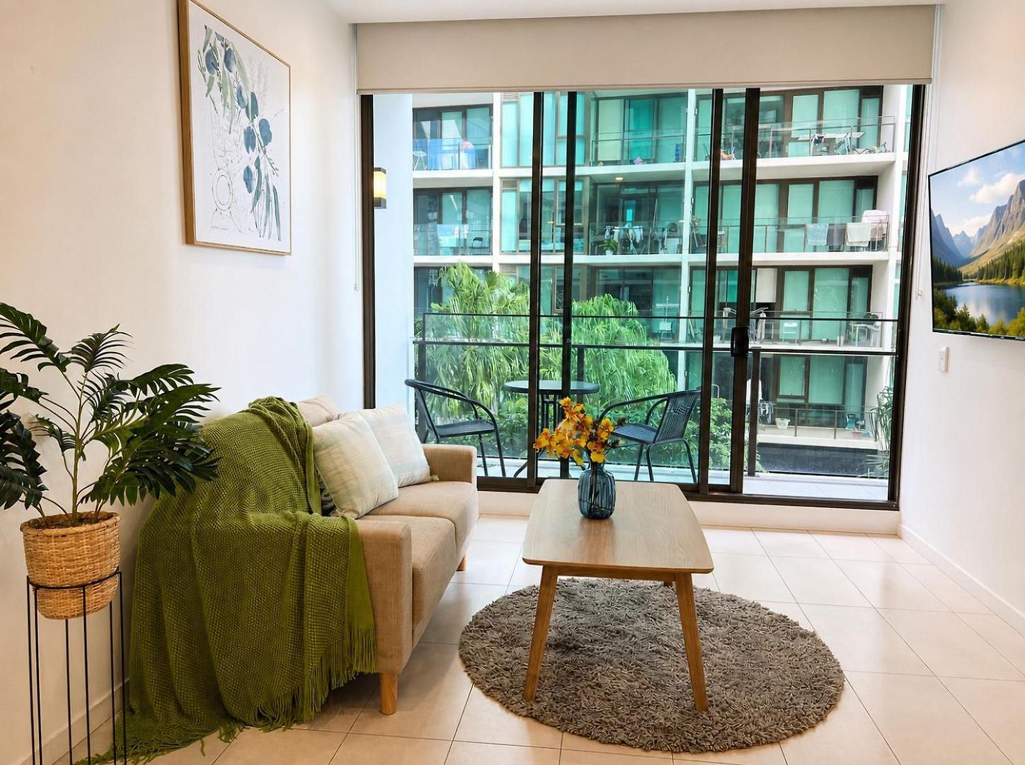 Apartment Modern 1-bdr W/ Free Car Park&fantastic Pool *
