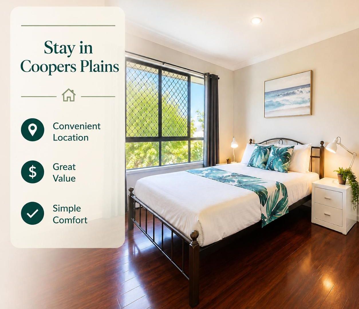 16c Cozy Ensuite In Coopers Plain
