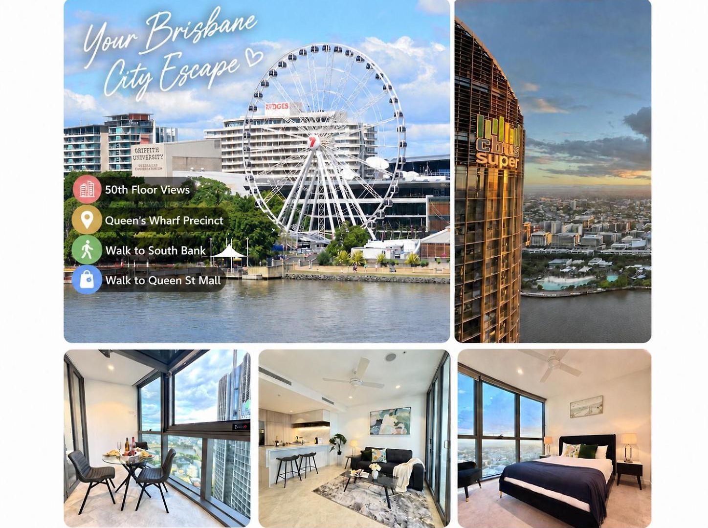 Luxury Casino Skyrise Haven 1bdr * Brisbane