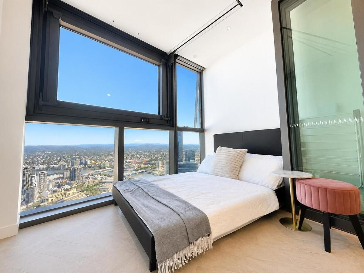 Queens Wharf Diamond Level 60, Sleep 5, 1 Carpark *