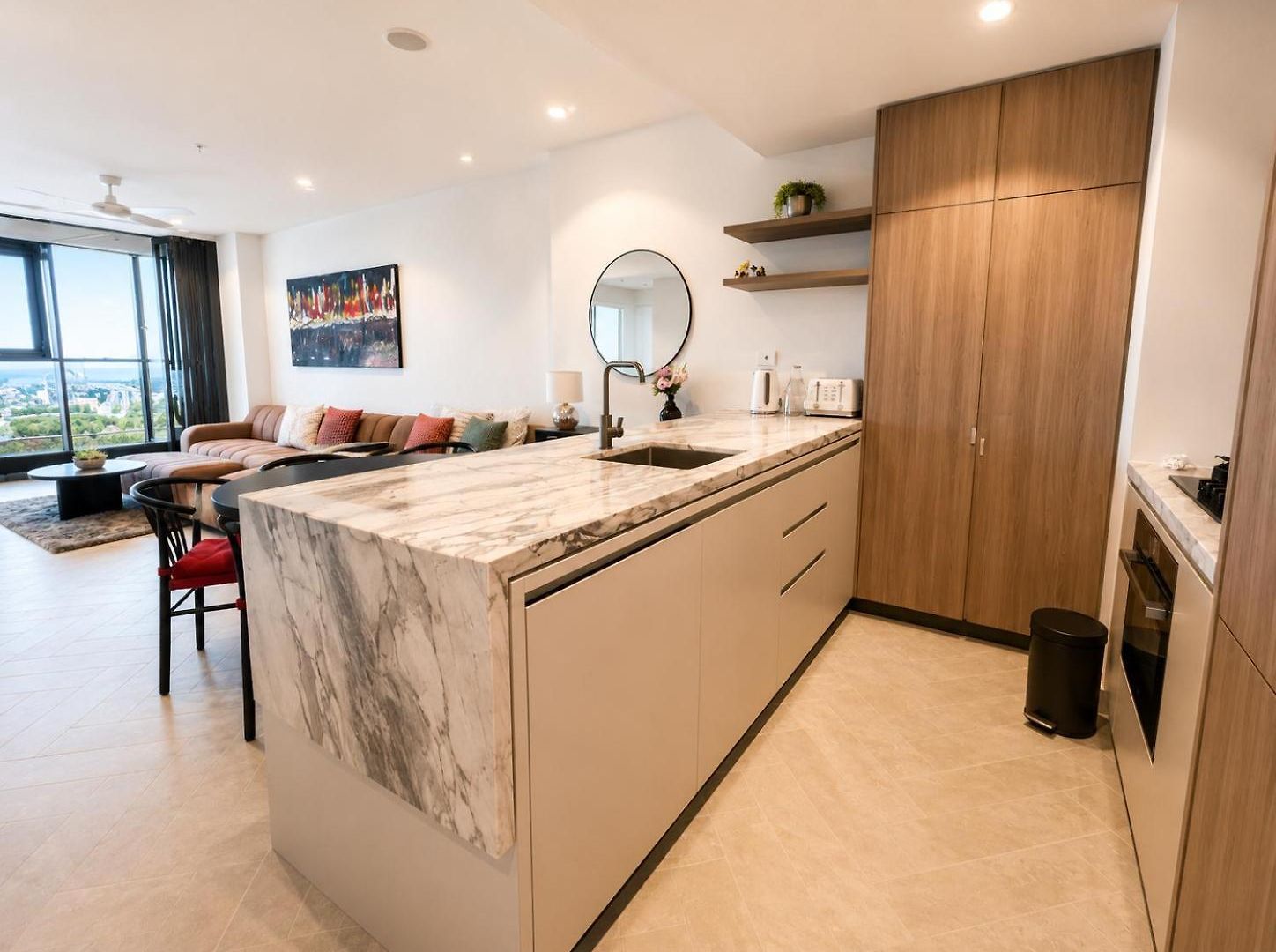 Queens Wharf Diamond Level 60, Sleep 5, 1 Carpark *