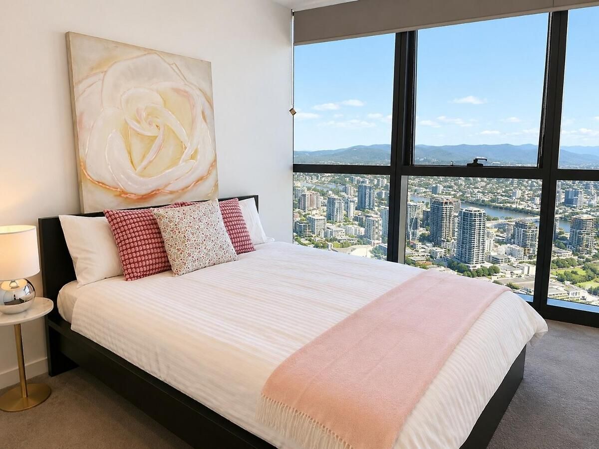 Queens Wharf Diamond Level 60, Sleep 5, 1 Carpark *