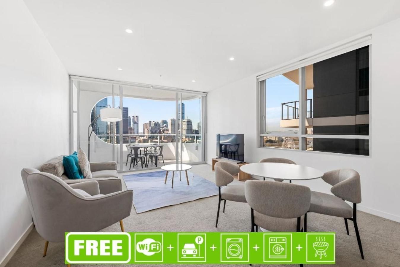 Scenic 2br With Balcony And Recreational Deck Access Apartment Brisbane