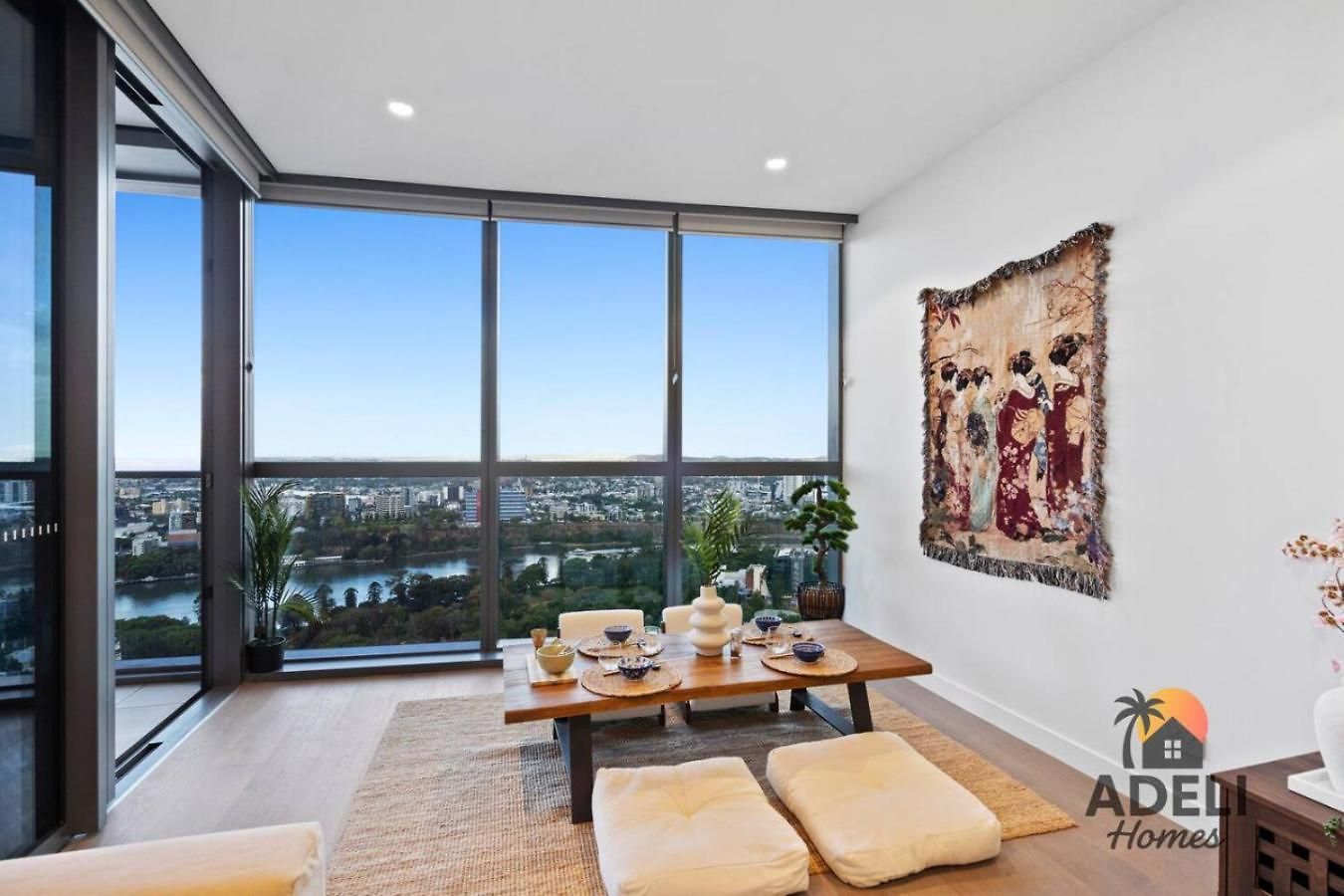 Tokyo Calm Elegant Cbd Escape At Queen's Wharf Apartment *