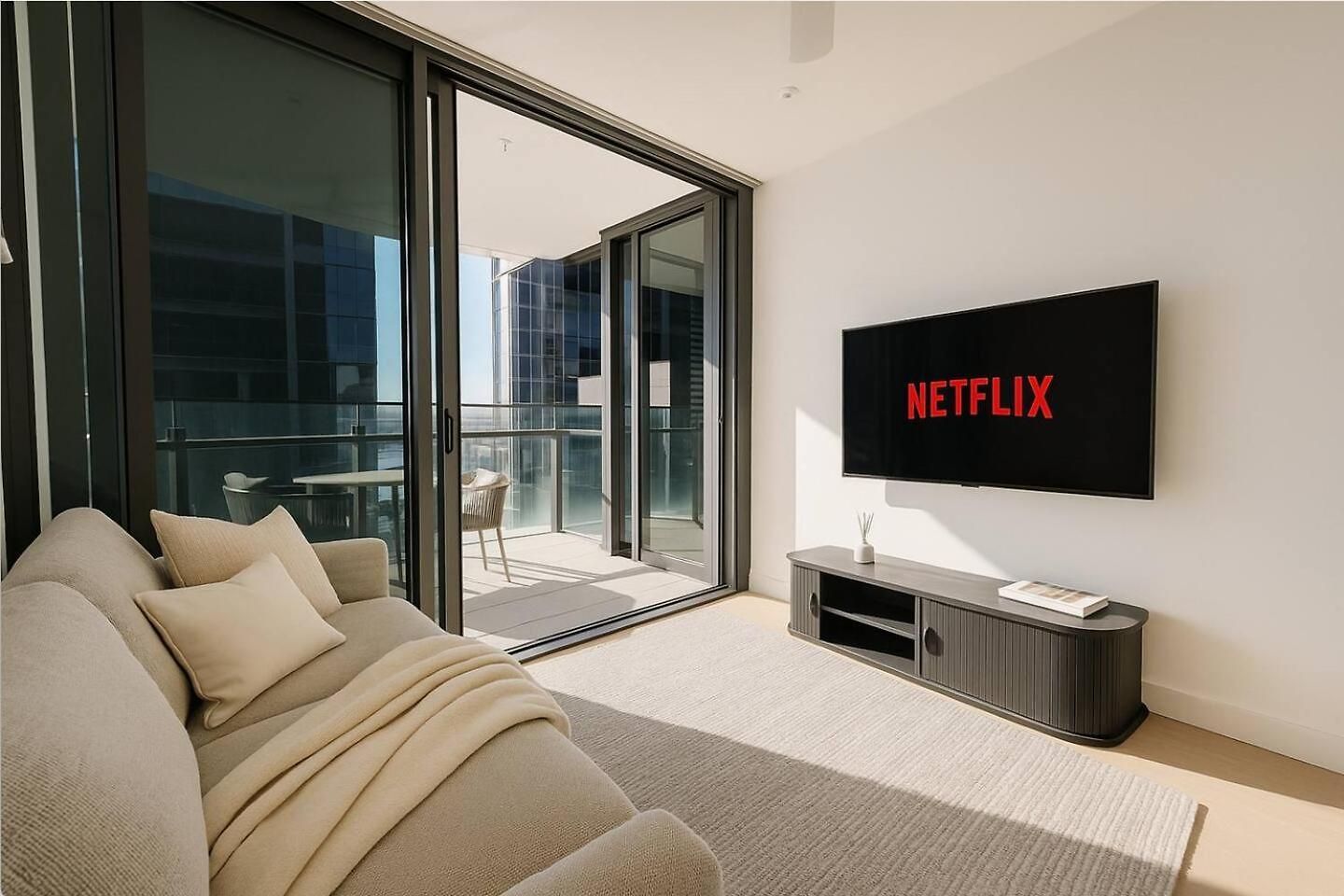 Bright & Calm Haven Lv 17 - W/ Sky & Balcony Views - Apartment Brisbane