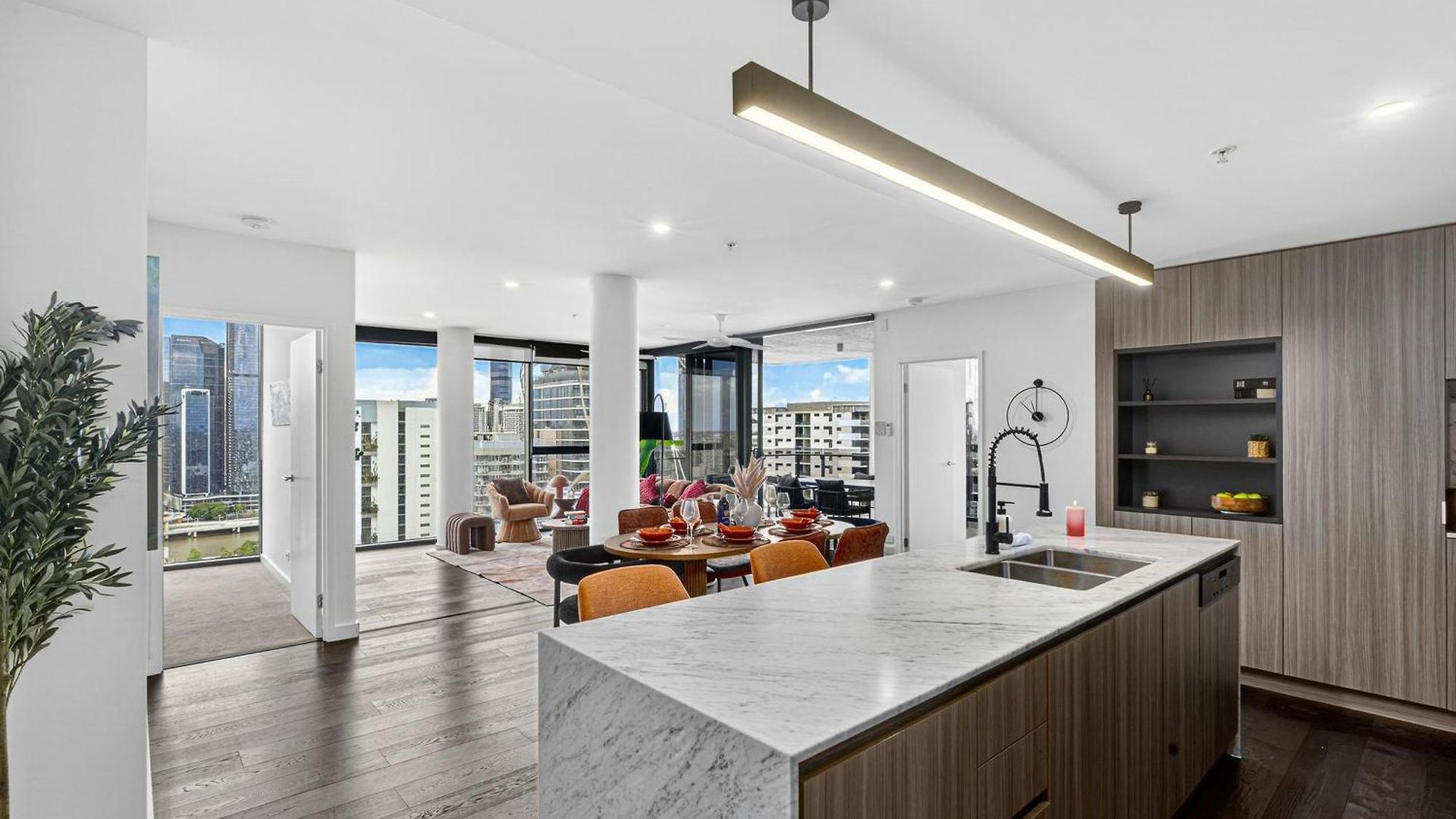 31f Premium 3br Skyline River Views One *