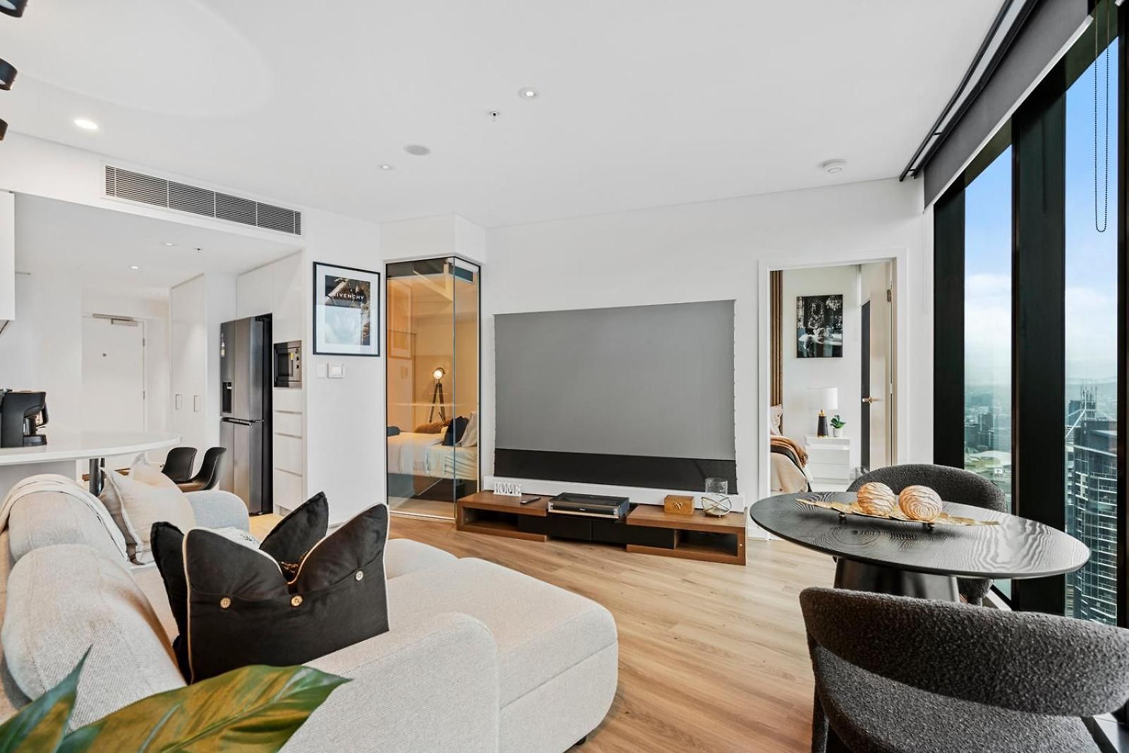 Skytower Level 53 Free Parking Sleeps 5 Cbd Apartment
