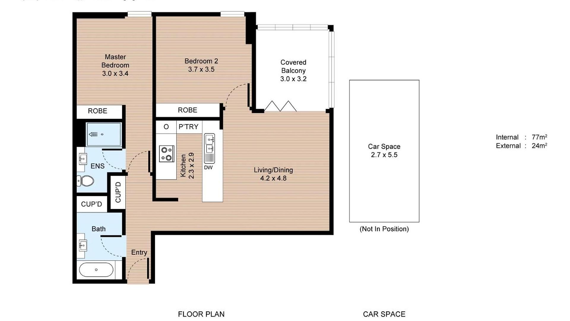 Heart Comfort Spacious 2br 2ba Apartment