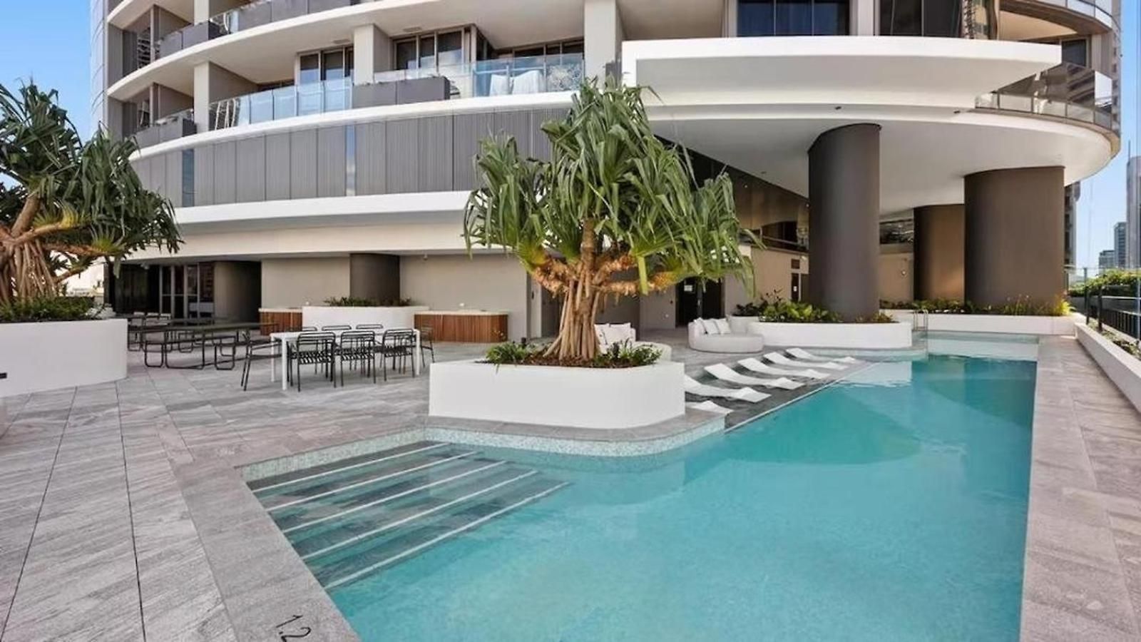 Queens Wharf 1b Study - Level 29 View * Brisbane