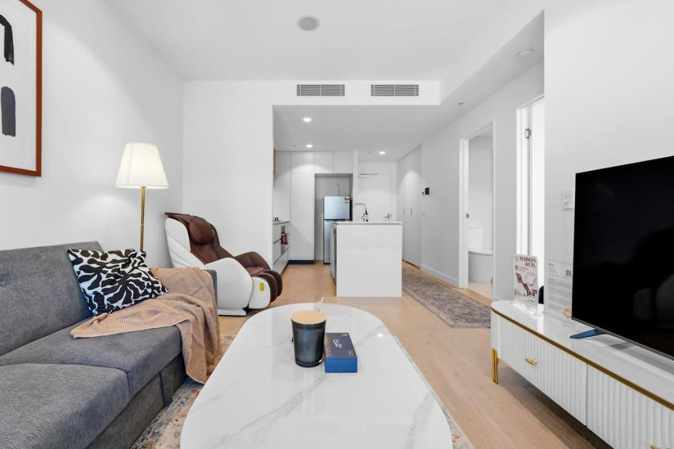 Landmark Queens Wharf 1br Wit Pool Gym And View Apartment *