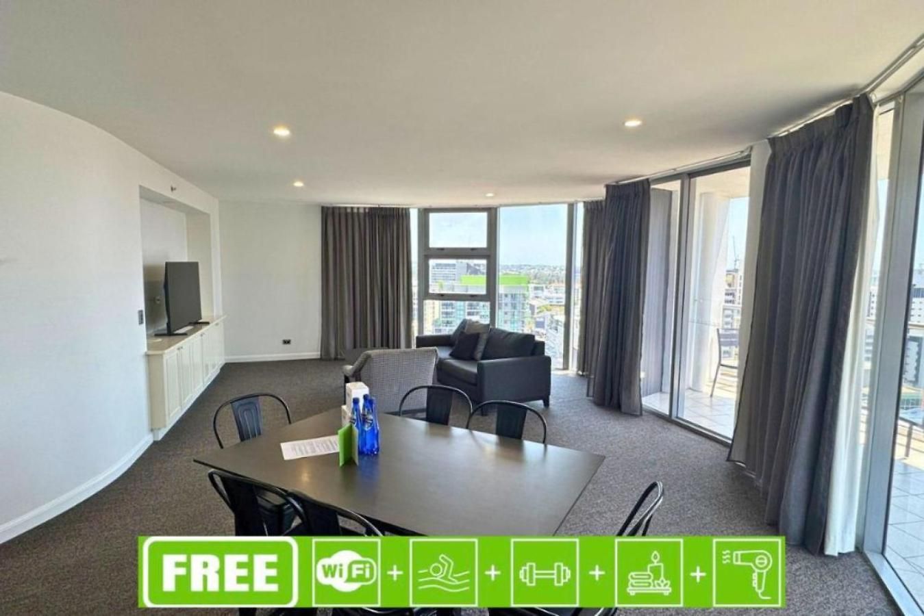 Contemporary 3br Getaway In Cbd Brisbane