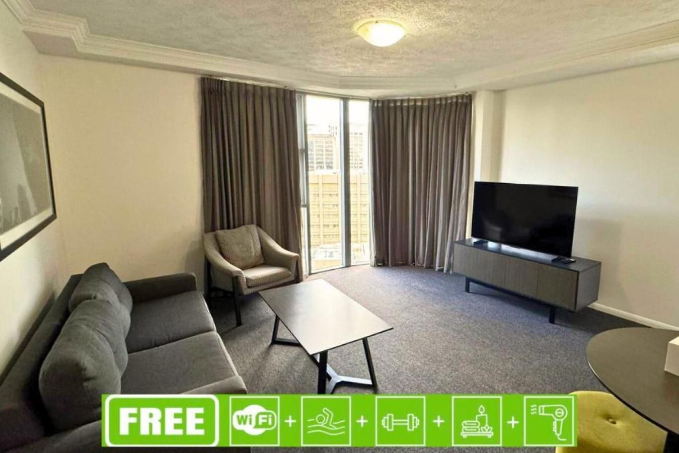 Apartment Lights Escape 2br Near South Bank *